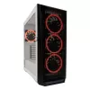 PC korpusas LC-Power Holo-1_X Midi Tower, baltas