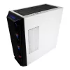 PC korpusas LC-Power Holo-1_X Midi Tower, baltas