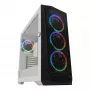 PC korpusas LC-Power Holo-1_X Midi Tower, baltas