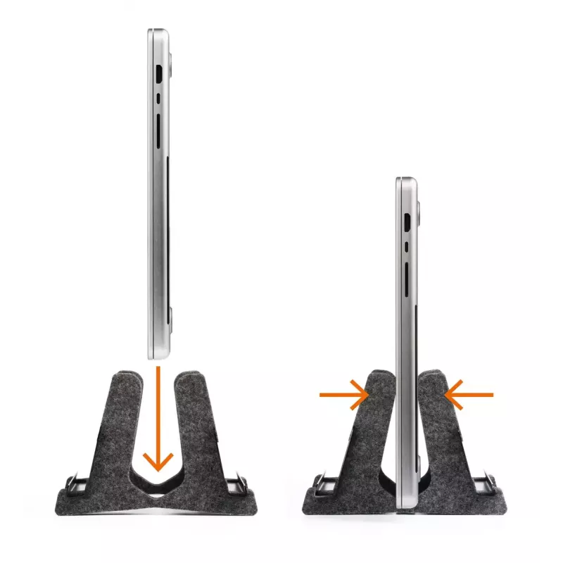 Nešiojamojo kompiuterio stovas Durable Effect 43,2 cm antracito metalas plastikas