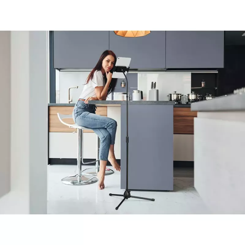 Aktyvus laikiklis Durable TWIST COMBI mobiliesiems telefonams, išmaniesiems telefonams, planšetiniams kompiuteriams Juodas