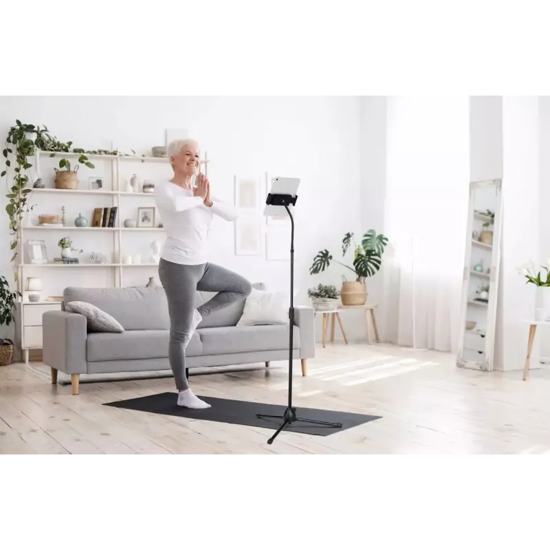 Laikiklis Durable TWIST 894201 Mobiliesiems telefonams Išmaniesiems telefonams Planšetėms Juodas