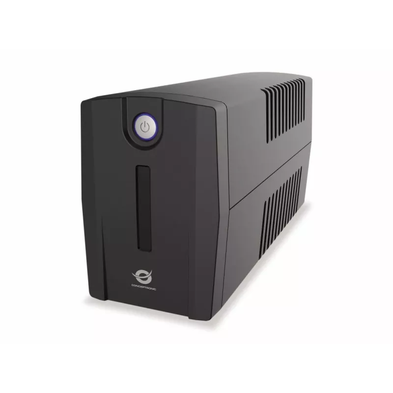 Conceptronic ZEUS07ES 1000VA 600W UPS, Schuko, Line-Interactive, 1 kVA, 600 W, Sinusinė, 220 V, 240 V
