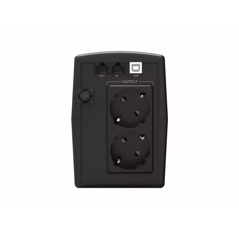 Conceptronic ZEUS07ES 1000VA 600W UPS, Schuko, Line-Interactive, 1 kVA, 600 W, Sinusinė, 220 V, 240 V