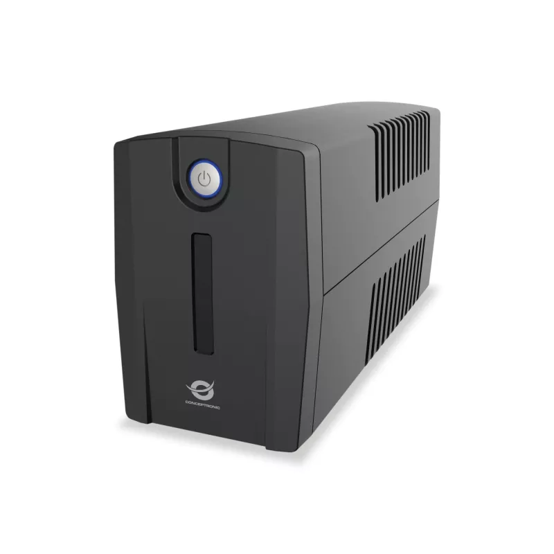 Conceptronic ZEUS 650VA 360W UPS, Schuko lizdas, Line-Interactive, 0.65 kVA, 360 W, 220 V, 240 V, 220 V