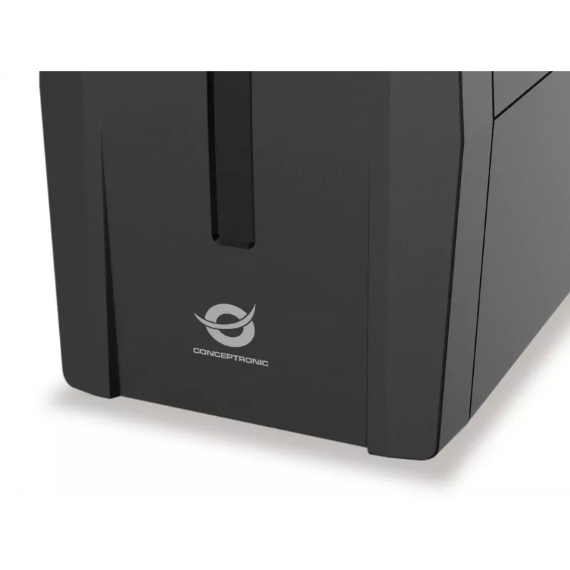 Conceptronic ZEUS 850VA 480W UPS, Schuko lizdas, Line-Interactive, 0,85 kVA, 480 W, 220 V, 240 V