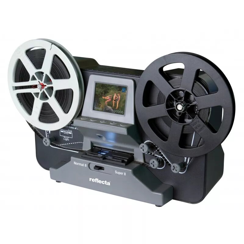 Filmo/skaidrių skaitytuvas Reflecta Reflecta Film Scanner Super 8 – Normal 8