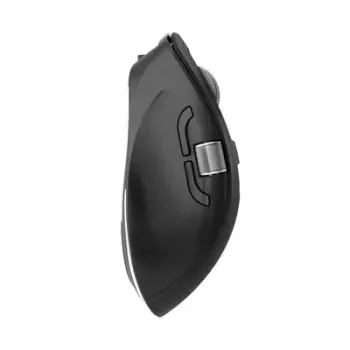 ALOGIC AMBT7KBK belaidė pelė — dešiniarankiams, RF + Bluetooth, 6400 DPI, 7 mygtukai, juoda