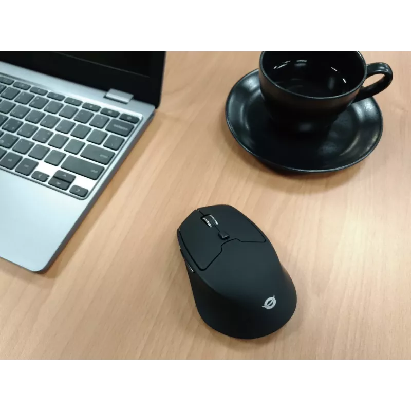 Conceptronic Lorcan Ergo pelė, žaidimams, dešiniarankiams, Bluetooth, 1600 DPI
