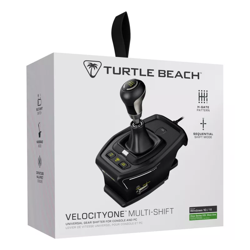 Turtle Beach VelocityOne Multi-Shift pavarų perjungiklis TBS-0001-05 — suderinamas su skrydžių ir lenktynių valdikliais