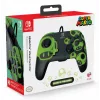 Žaidimų valdiklis PDP REMATCH Wired Controller 1-Up Glow in the Dark, skirtas Nintendo Switch, USB, 3 m laidas, D-pad, Pradžios mygtukas, Juoda/Žalia
