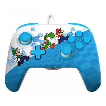 PDP Mario Escape REMATCH žaidimų pultas, skirtas „Nintendo Switch“ – laidinis USB, D-pad, pradžios mygtukas, įvairiaspalvis