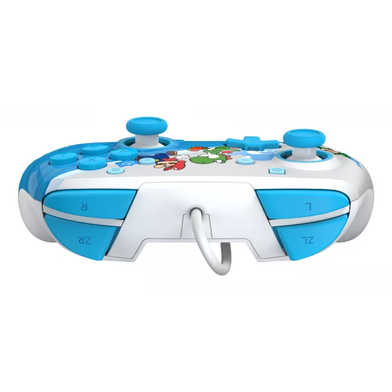 PDP Mario Escape REMATCH žaidimų pultas, skirtas „Nintendo Switch“ – laidinis USB, D-pad, pradžios mygtukas, įvairiaspalvis