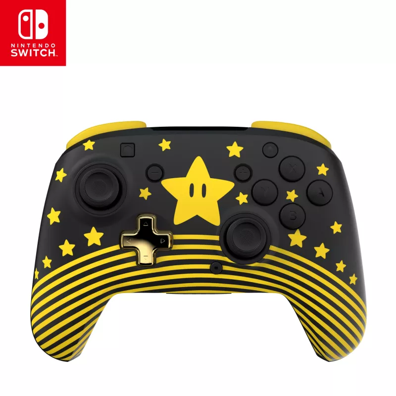 Žaidimų pultelis Turtle Beach Rematch Juoda Gold Geltona Bluetooth Nintendo Switch