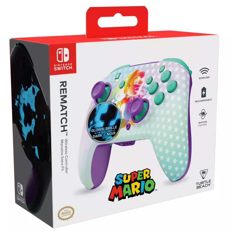 Gamepad Turtle Beach Rematch įvairiaspalvis Bluetooth Nintendo Switch