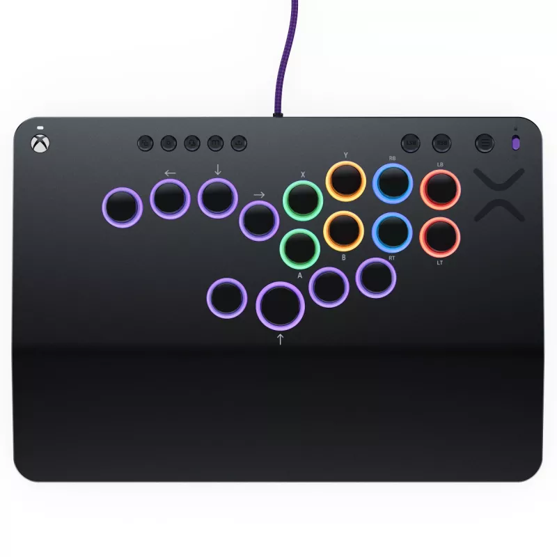 PDP Victrix Pro KO Leverless Fight Stick pilka USB Fightstick PC, Xbox Series S, Xbox Series X