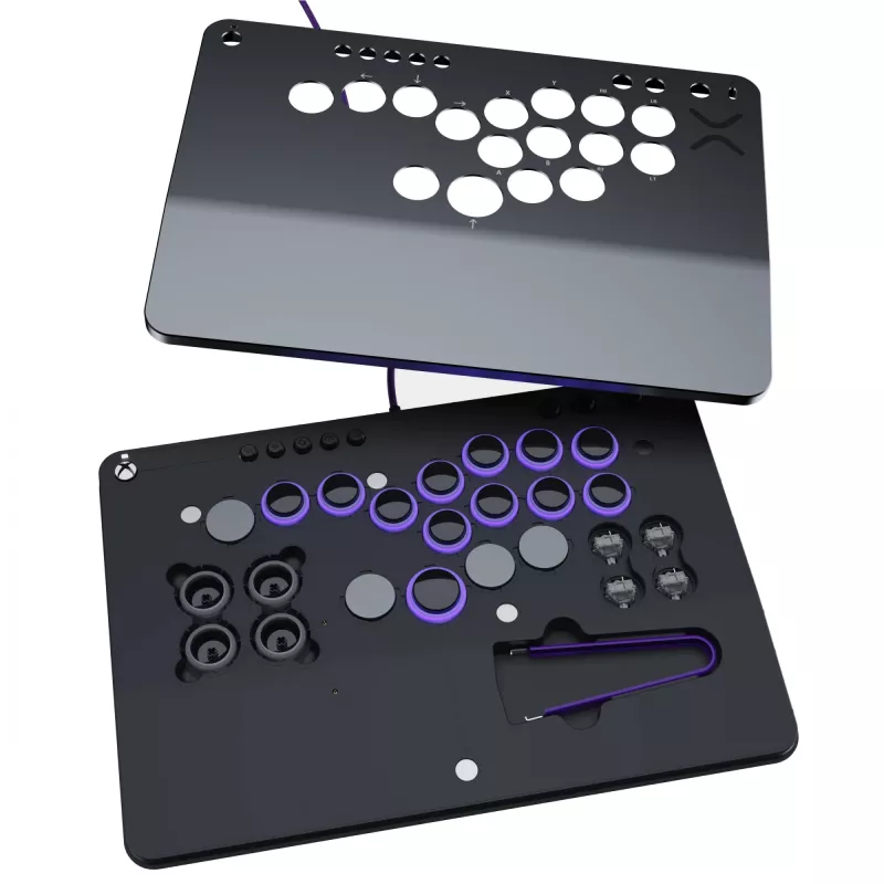 PDP Victrix Pro KO Leverless Fight Stick pilka USB Fightstick PC, Xbox Series S, Xbox Series X