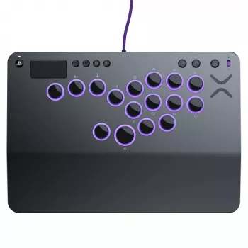 PDP Victrix Pro KO Leverless Fight Stick pilka USB kovos lazda kompiuteriui, PlayStation 4, PlayStation 5