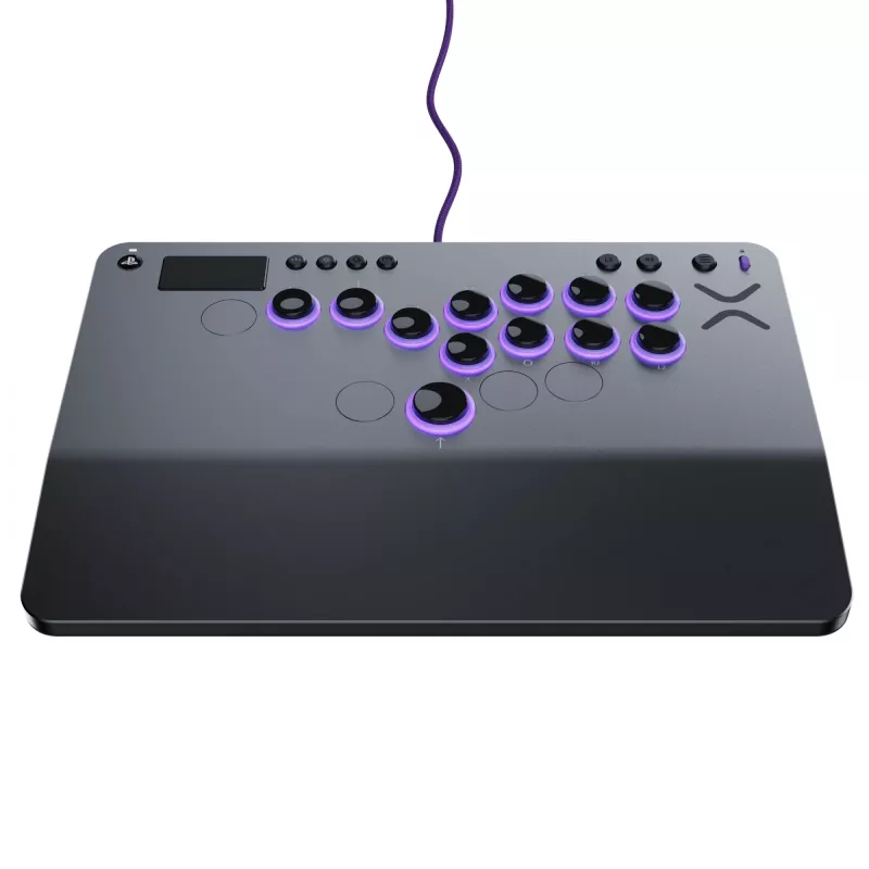 PDP Victrix Pro KO Leverless Fight Stick pilka USB kovos lazda kompiuteriui, PlayStation 4, PlayStation 5