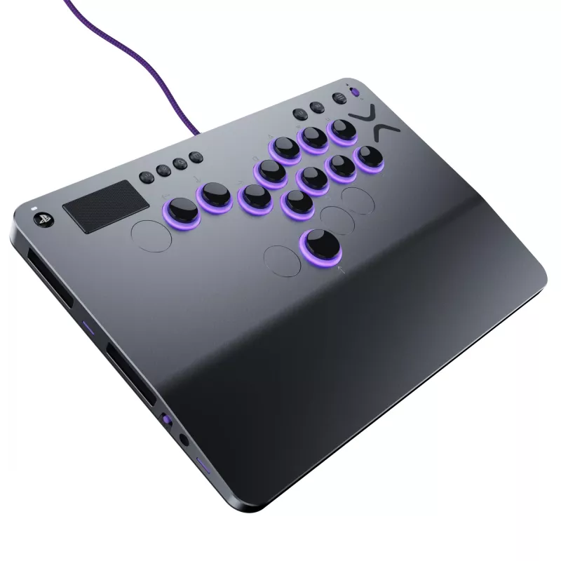 PDP Victrix Pro KO Leverless Fight Stick pilka USB kovos lazda kompiuteriui, PlayStation 4, PlayStation 5