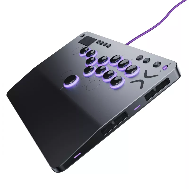 PDP Victrix Pro KO Leverless Fight Stick pilka USB kovos lazda kompiuteriui, PlayStation 4, PlayStation 5
