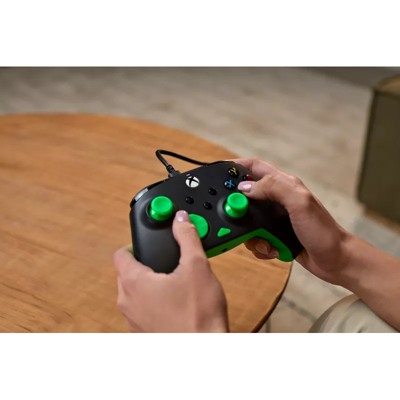 Žaidimų pultas Turtle Beach Rematch Core Juoda Green USB Wired PC Xbox