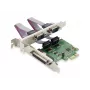 Conceptronic PCI Express kortelė 1 lygiagretusis prievadas ir 2 nuoseklieji prievadai