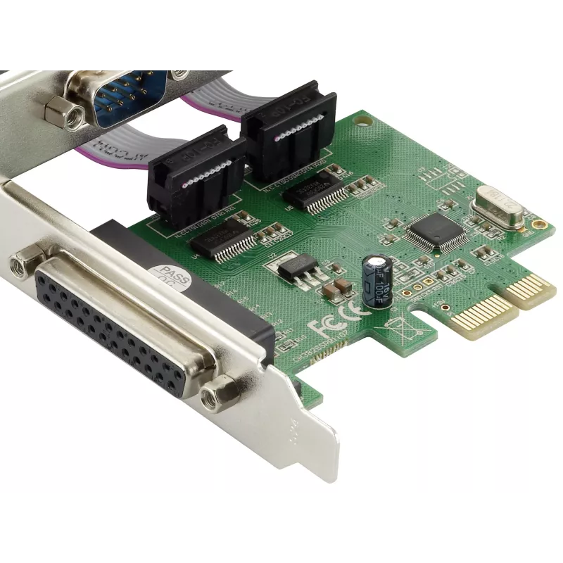 Conceptronic PCI Express kortelė 1 lygiagretusis prievadas ir 2 nuoseklieji prievadai