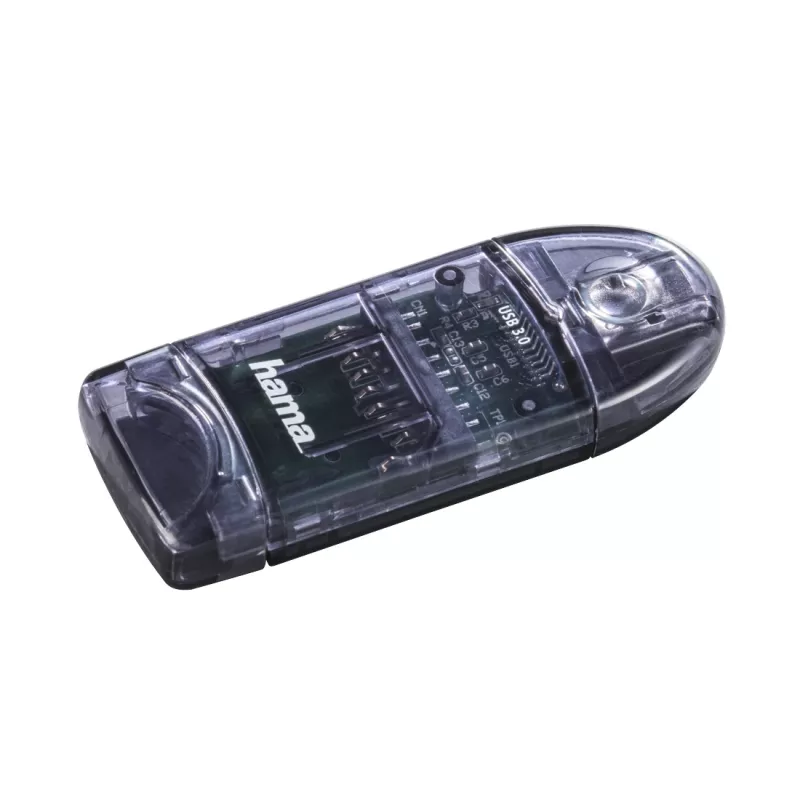 Hama USB 3.0 Card Reader, SD/micro SD, Anthracite