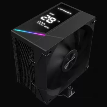 Aušintuvas LC-Power LC-CC-120-DB6 12 cm Juodas 600-2200 RPM FDB