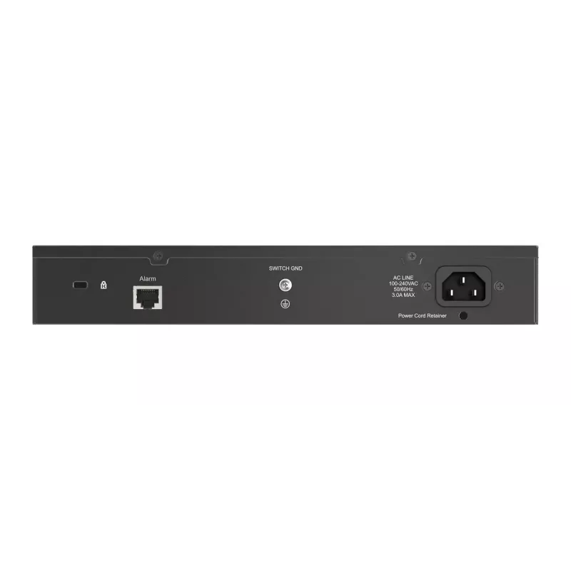 D-Link DSS-200G-10MPP tinklo jungiklis Valdomas L2 Gigabit Ethernet (10/100/1000) Power over Ethernet (PoE) 1U Juoda, Pilka