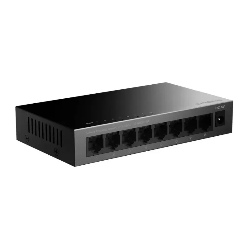 Strong SW8000M tinklo komutatorius Gigabit Ethernet 8 prievadų 16 Gbit/s