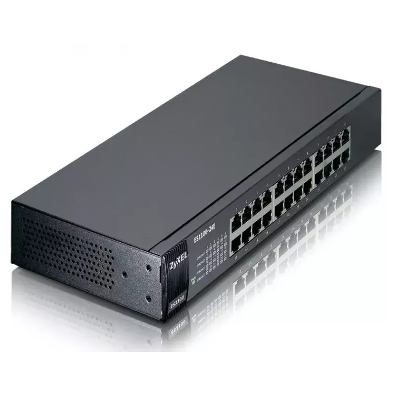 Nevaldomas jungiklis Zyxel ES1100-24E 24 RJ-45 prievadai 4,8 Gbit/s