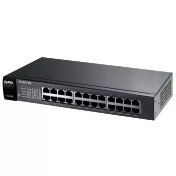 Nevaldomas jungiklis Zyxel ES1100-24E 24 RJ-45 prievadai 4,8 Gbit/s