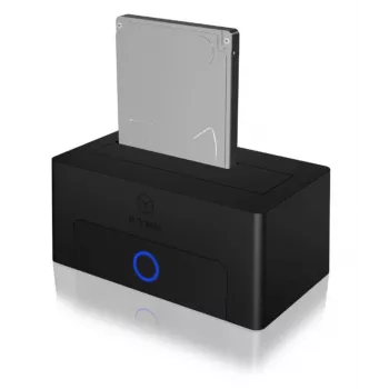 Išorinis 2.5/3.5 colio HDD/SSD korpusas ICY BOX IB-1122-U3, SATA į USB 3.2 Gen1, 5 Gbit/s, juodas