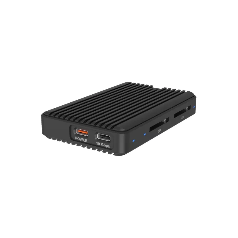 ICY BOX IB-CR602M-C31 SSD korpusas Juodas M.2