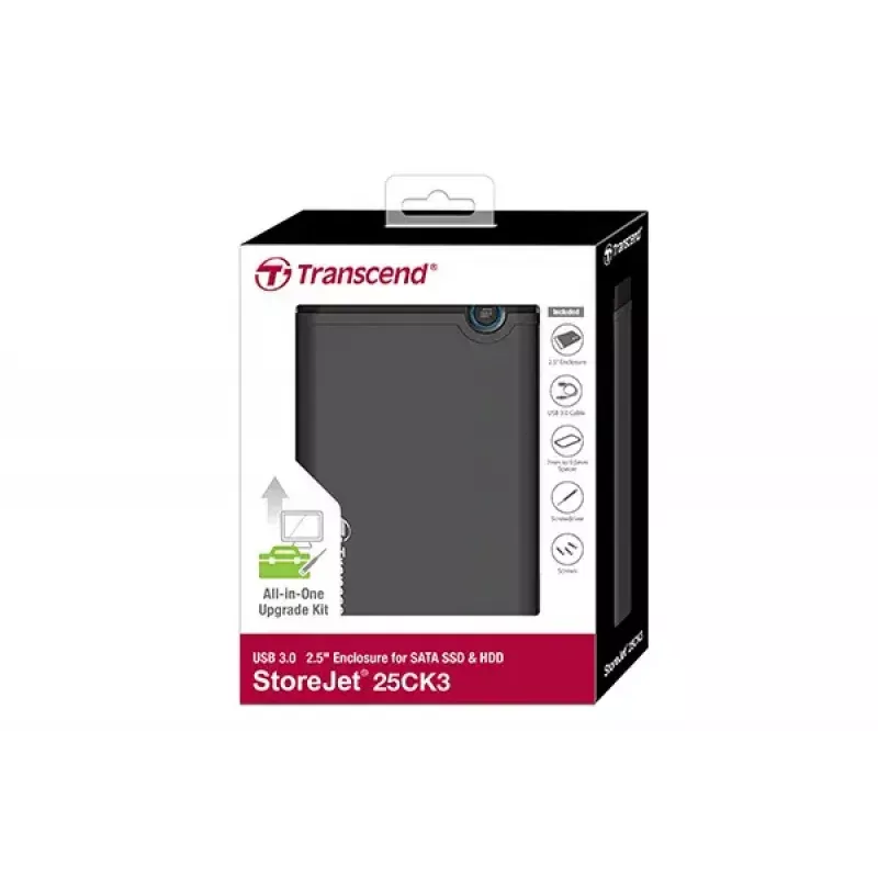 Transcend HDD/SSD korpusas TS0GSJ25CK3
