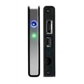 HDD korpusas Fantec FB-C25US2 sidabrinis 2,5 colio maitinamas per USB