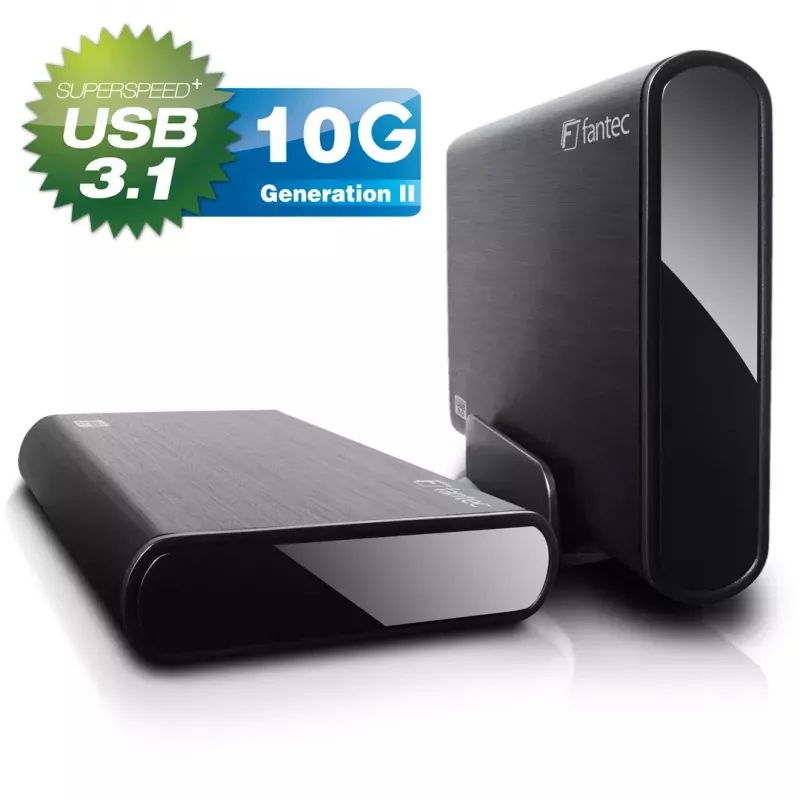 HDD korpusas Fantec DB-ALU31 juodas 3,5 col.