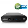 HDD korpusas Fantec DB-ALU31 juodas 3,5 col.