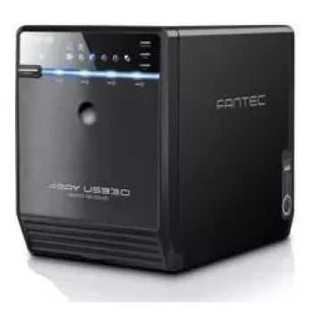 Fantec QB-35US3R juodas išorinis kietojo disko dėklas