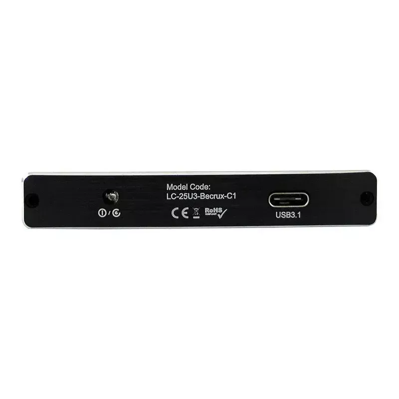 HDD korpusas LC-Power LC-25U3-Becrux-C1 juodas 2,5 colio