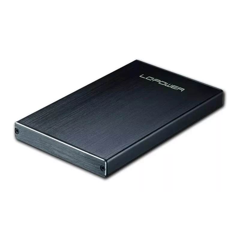 HDD korpusas LC-Power LC-25U3-Becrux-C1 juodas 2,5 colio