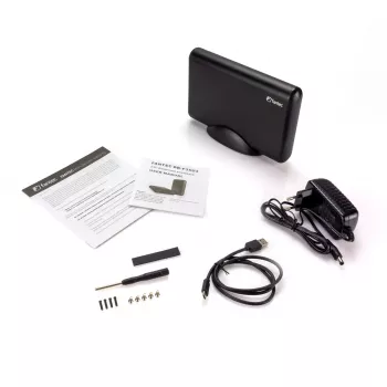 HDD korpusas Fantec DB-F35U3 juodas 3,5 colio