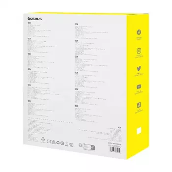 Baseus Hub T-Space USB Type-C Hub 45W Power Delivery 1m kabelis
