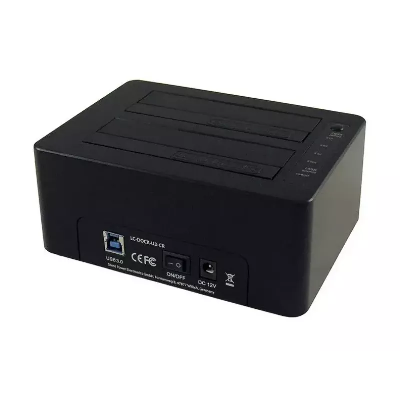 Saugojimo diskų dokas LC-Power LC-DOCK-U3-CR