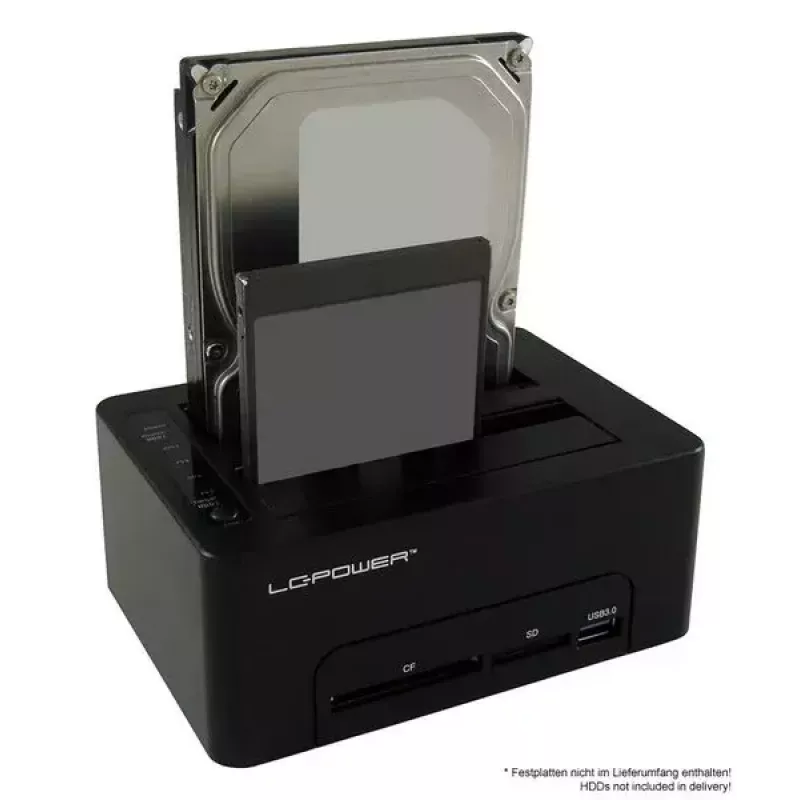 Saugojimo diskų dokas LC-Power LC-DOCK-U3-CR