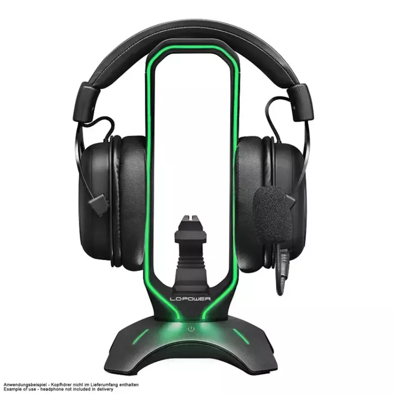 Ausinių laikiklis LC-Power LC-HUB-HEAD-BUNGEE
