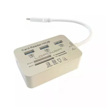 Laptop Dock LC-Power LC-HUB-C-CR