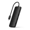 Nešiojamųjų kompiuterių dokas Satechi ST-UCHSEK laidinis USB 3.2 Gen 2 Type-A juodas